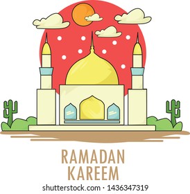 Ramadan kareem, background islamic