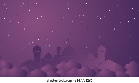 Ramadan Kareem Hintergrund. islamischer Hintergrund