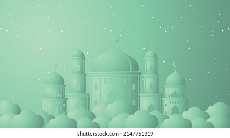 Ramadan Kareem background. Islamic Background
