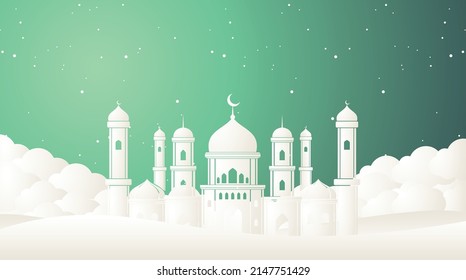 Ramadan Kareem background. Islamic Background