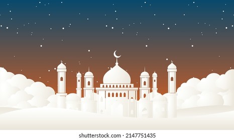 Ramadan Kareem background. Islamic Background