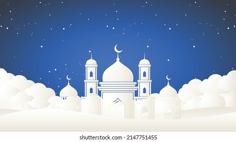 Ramadan Kareem background. Islamic Background