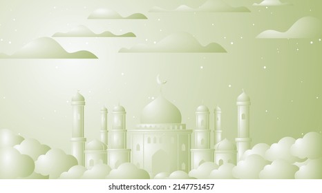 Fondo Ramadan Kareem. Antecedentes islámicos