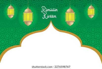Ramadan Kareem, Ramadan-Hintergrund, Laterne