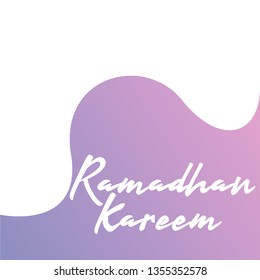 Ramadan Kareem. Background Liquid Design. Background to Ramadan Kareem. Color gradation. Islamic background. Creative Vector It is suitable for your work project. EPS EPS 10.