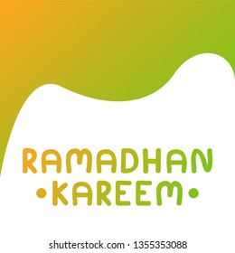 Ramadan Kareem. Background Liquid Design. Background to Ramadan Kareem. Color gradation. Islamic background. Creative Vector It is suitable for your work project. EPS EPS 10.