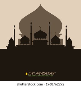 Ramadan kareem background logo design vector stock
