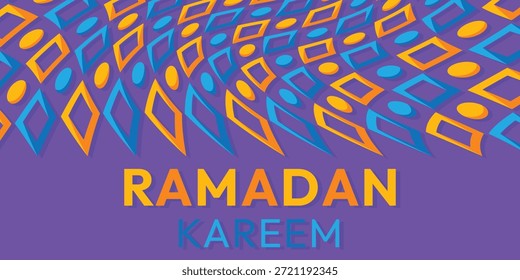 Ramadan Kareem Hintergrund. Ramadan Mubarak