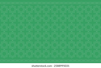 Ramadan Kareem background pattern gold line 