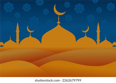 Vector de fondo Ramadan Kareem