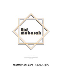 Ramadan kareem background. Religion muslim celebration. Islamic greeting card template. modern and trendy design