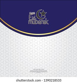 Ramadan kareem background. Religion muslim celebration. Islamic greeting card template. modern and trendy design