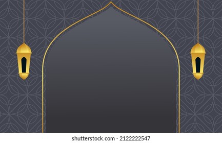Ramadan Kareem Hintergrund mit Platz. islamischer Hintergrund mit Raum