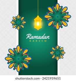 ramadan kareem background suitable for islamic celebrations for banners and social media posts