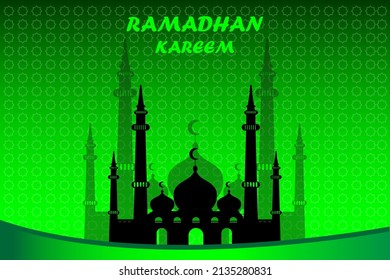 Rmadan Kareem Hintergrund, Vektorgrafik 