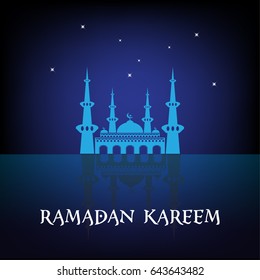 ramadan kareem background vector design