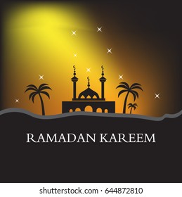 ramadan kareem  background vector design