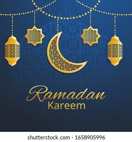 Ramadan Kareem background vector illustration