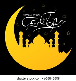 Ramadan Kareem background, Vector illustration