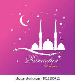 Ramadan Kareem background.vector illustration.