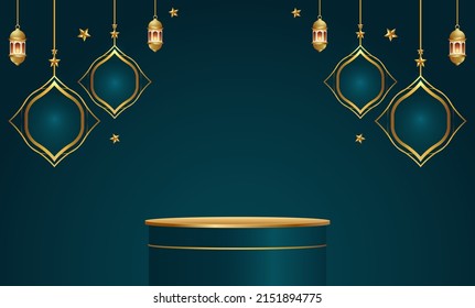 ilustración de diseño de fondo de banners de ramadan kareem