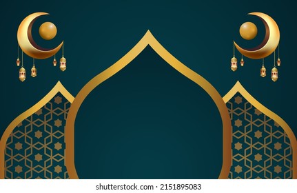 Rmadan Kareem Banner-Hintergrund, Design-Illustration