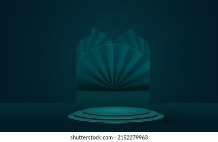 ramadan kareem banner background design illustration
