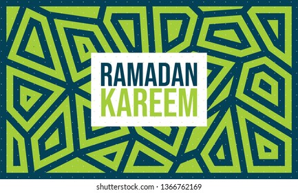 Ramadan Kareem Banner Background. Good for your web banner. Suitable for your business