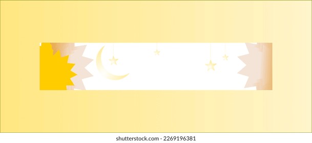 Ramadan Kareem banner design. Culture and history.