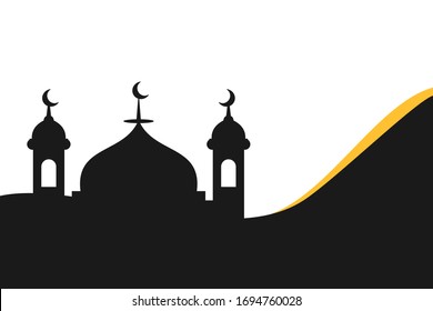 Ramadan Kareem Banner, islamischer Hintergrund