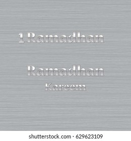 Ramadan Kareem beautiful greeting card with arabic calligraphy, template for menu, invitation, poster, banner, card for the celebration of Muslim community festival