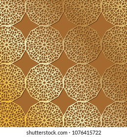 Ramadan Kareem is a beautiful postcard. Arabic background. The Uraza. Night sky. 
