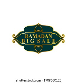 Ramadan kareem big sale ornment vector stock