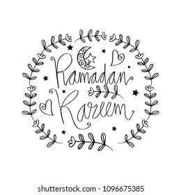 Ramadan Kareem card