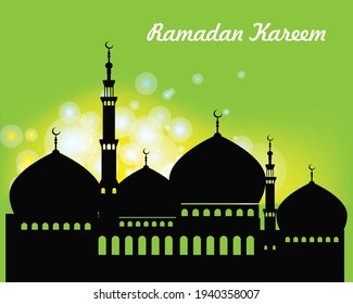 imagen de diseño de tarjeta ramadan kareem