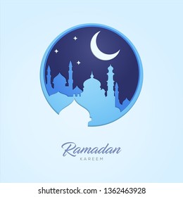 ramadan kareem card instagram feed