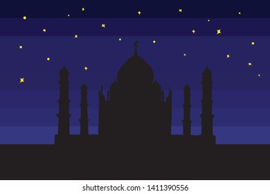 Ramadan kareem card, Islamic vector illustration