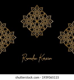 ramadan kareem card vector background