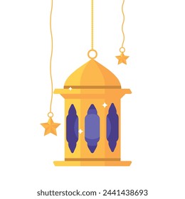 ramadan kareem celebration isolated illustration