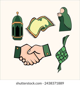 ramadan kareem color illustration Art