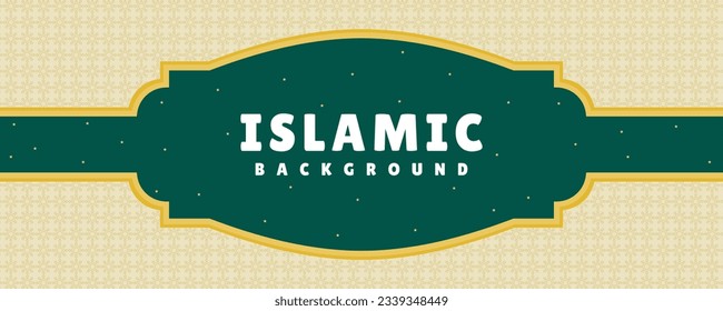 
Banner conceptual de Ramadan Kareem con marco