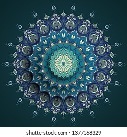 Ramadan Kareem concept banner, vector illustration.