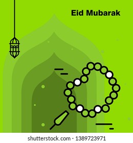 Ramadan Kareem concept banner, vector illustration.