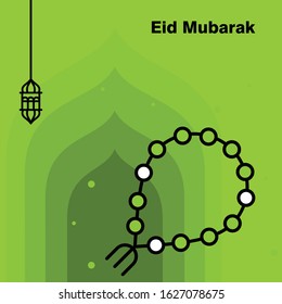 Ramadan Kareem concept banner, vector illustration.