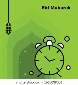 Ramadan Kareem concept banner, vector illustration.