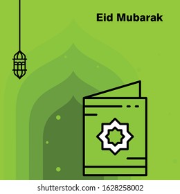 Ramadan Kareem concept banner, vector illustration.