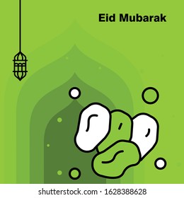 Ramadan Kareem concept banner, vector illustration.