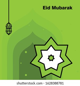 Ramadan Kareem concept banner, vector illustration.