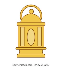 Ramadan Kareem concept with decorative lantern icon design, vector illustration