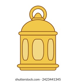 Ramadan Kareem concept with decorative lantern icon design, vector illustration